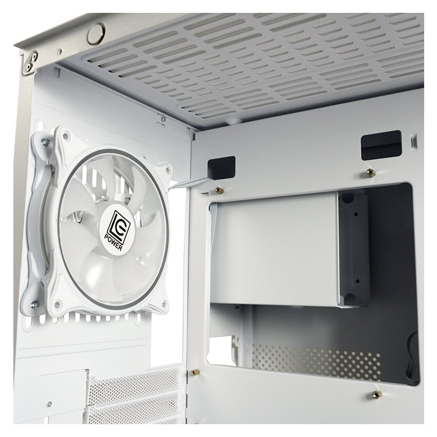 EAN 4260070129438 - LC-Power Gaming 807W Midi Tower Blanco imagen 5