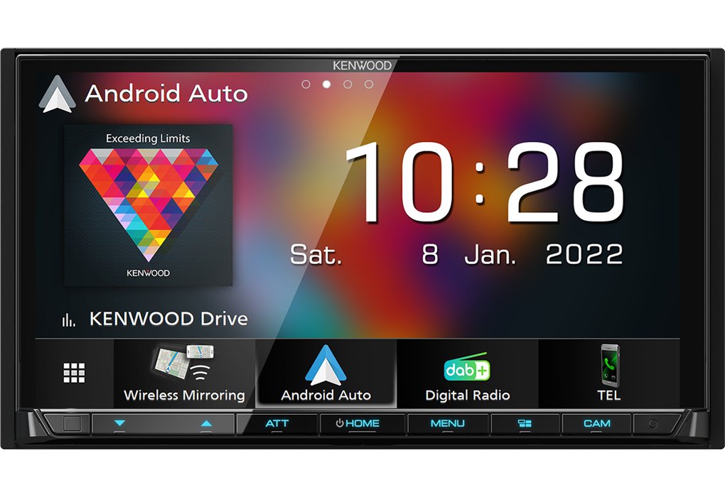EAN 19048233905 - Kenwood Electronics DMX8021DABS receptor multimedia para coche Negro Wifi 200 W Bluetooth imagen 3