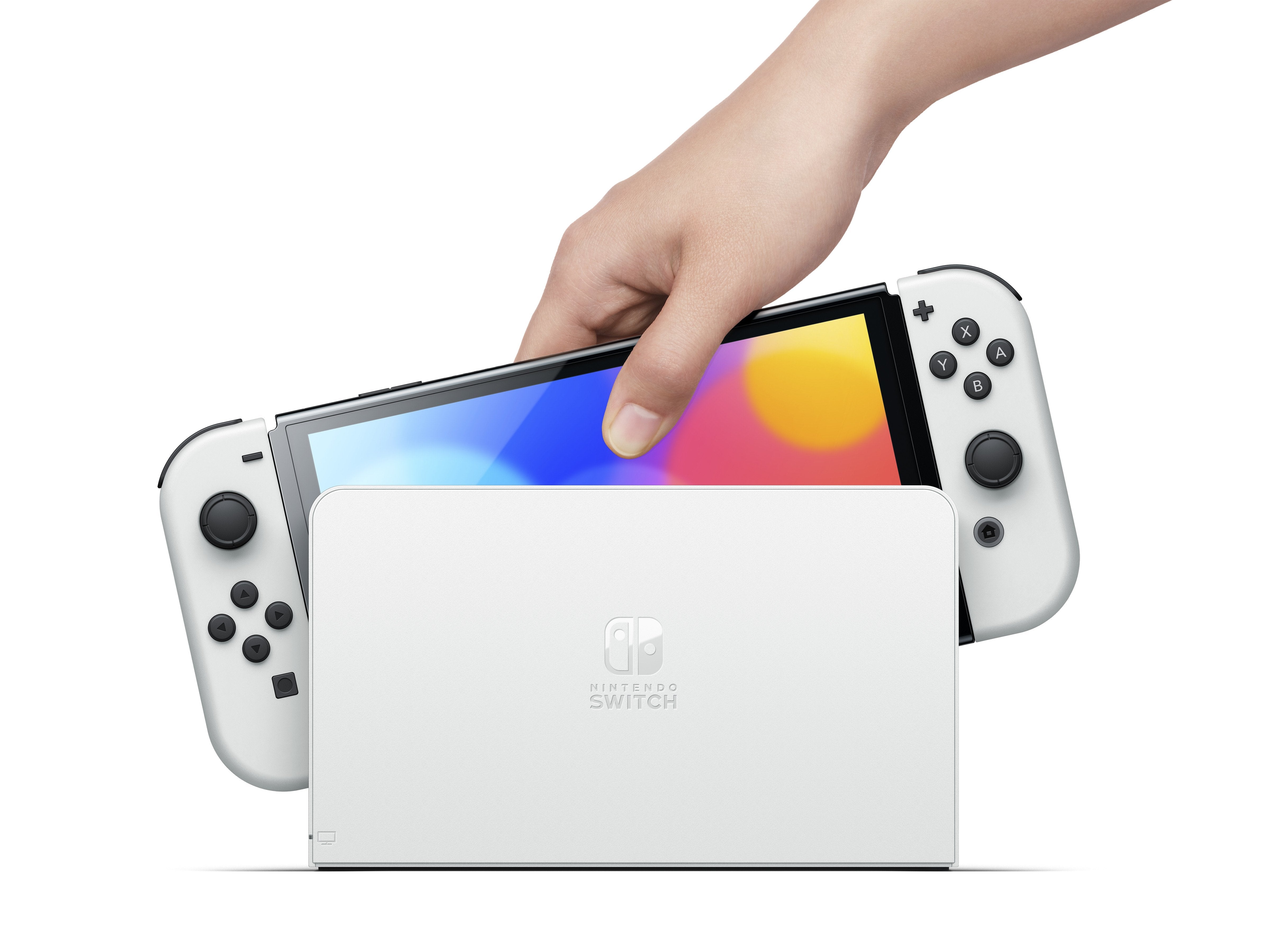 EAN 0045496453435 - Nintendo Switch OLED videoconsola portátil 17,8 cm (7") 64 GB Pantalla táctil Wifi Blanco imagen 10