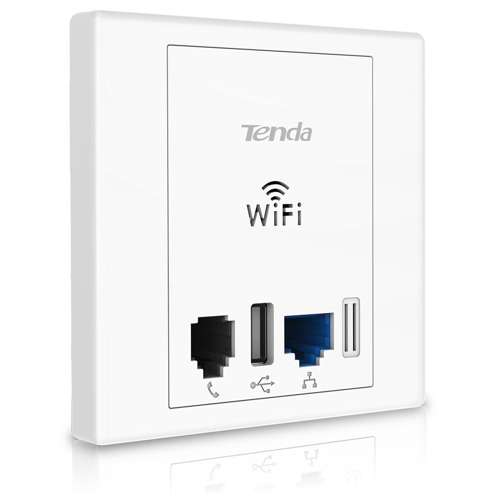 Wireless N300 Wall Plate Access Point With Usb Port