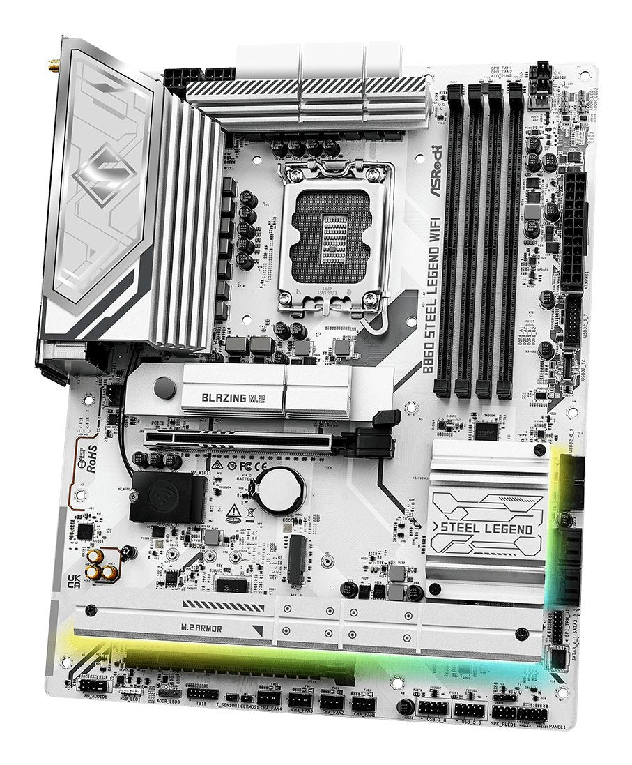 EAN 4711581490123 - Asrock B860 Steel Legend WiFi Intel B860 LGA 1851 (Socket V1) ATX imagen 5