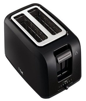 Tostadora Tefal Tt1a18 2 Rebanada (S) 800 W Negro, Acero Inoxidable