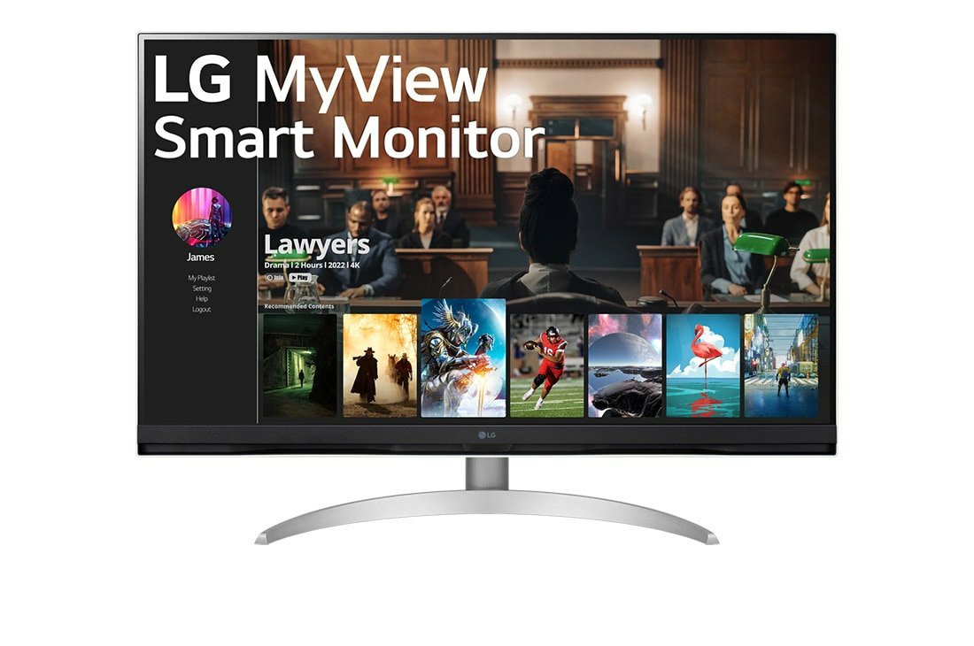 Lg 32sq700s-W Monitor Smart 32" 4k 2xhdmi Usbc Mm