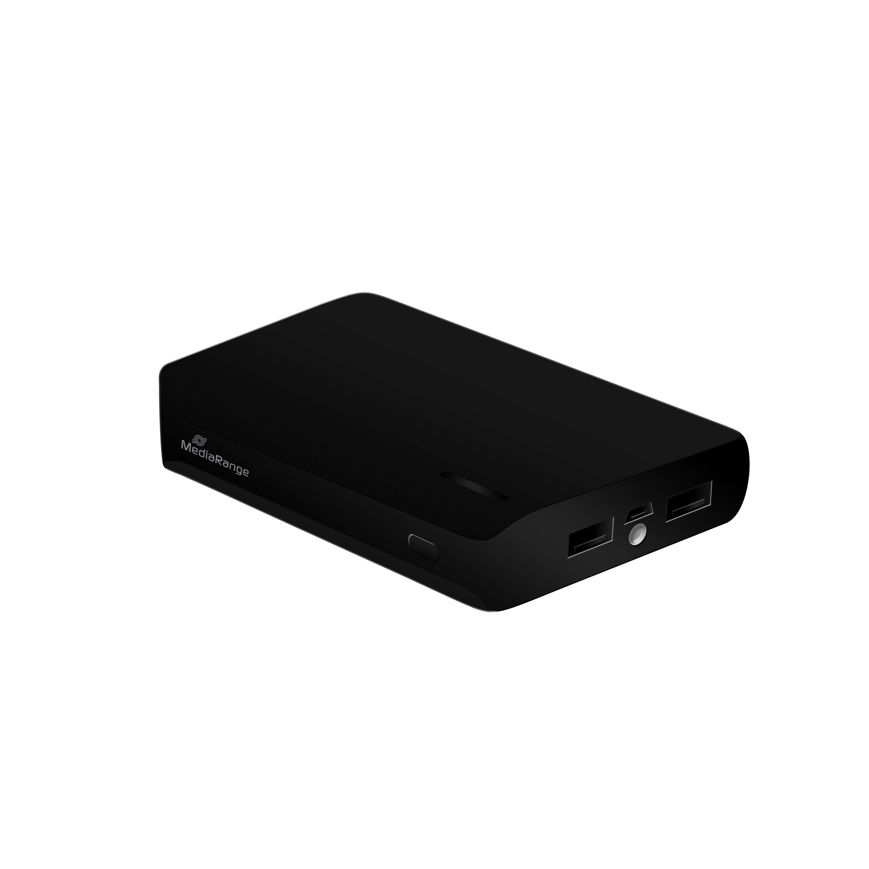 EAN 4260459613381 - MediaRange MR752 batería externa Ión de litio 8800 mAh Negro imagen 3