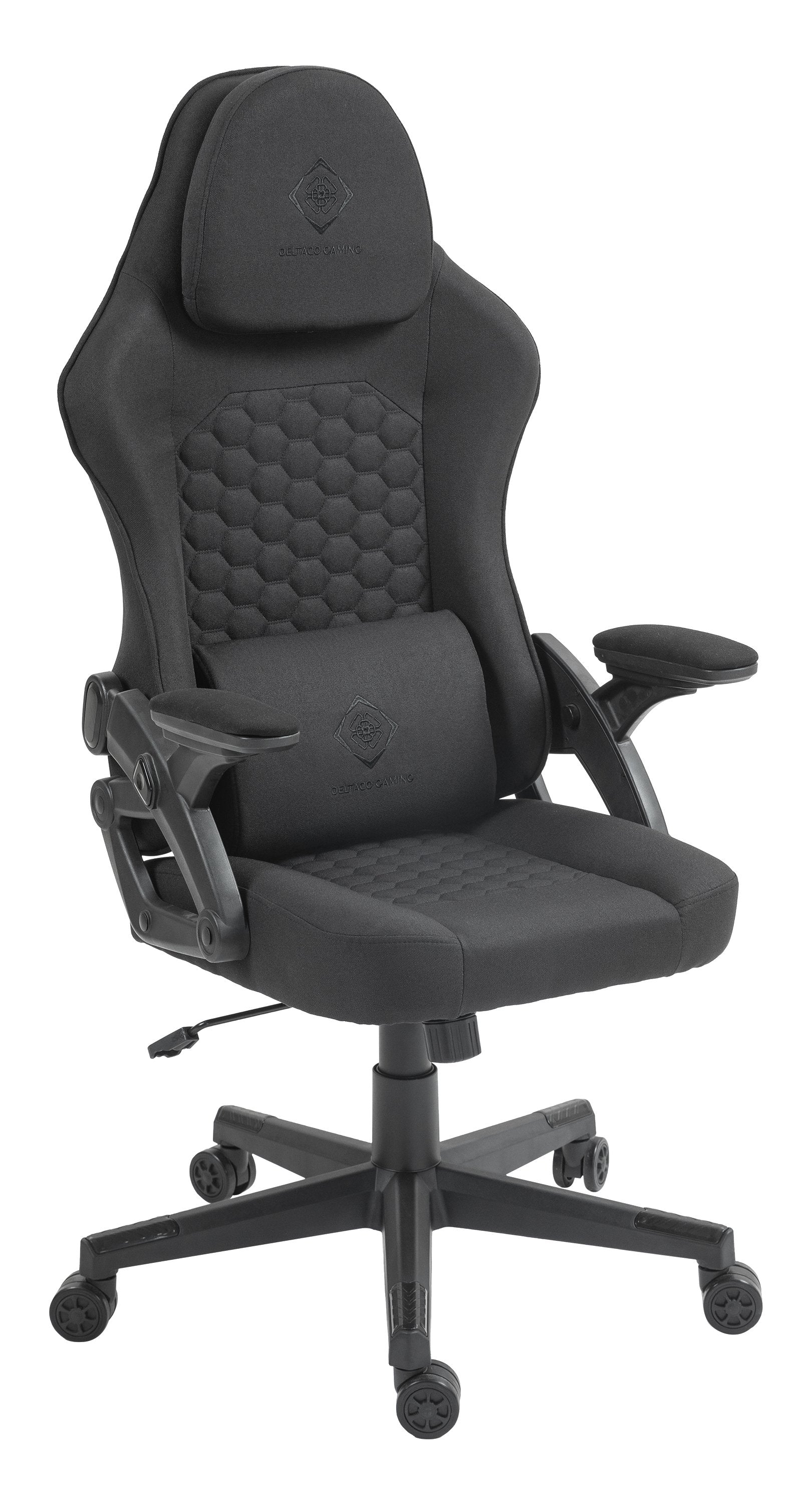 Deltaco Dc130 Gamingstuhl Soft Woven Mesh, Schwarz