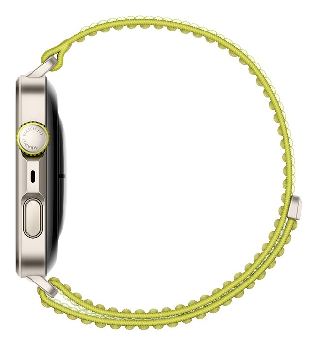 Smartwatch Huawei Watch Fit4 Pro, 3d Woven Verde Strap, Titanium Body, Seiya-B29
