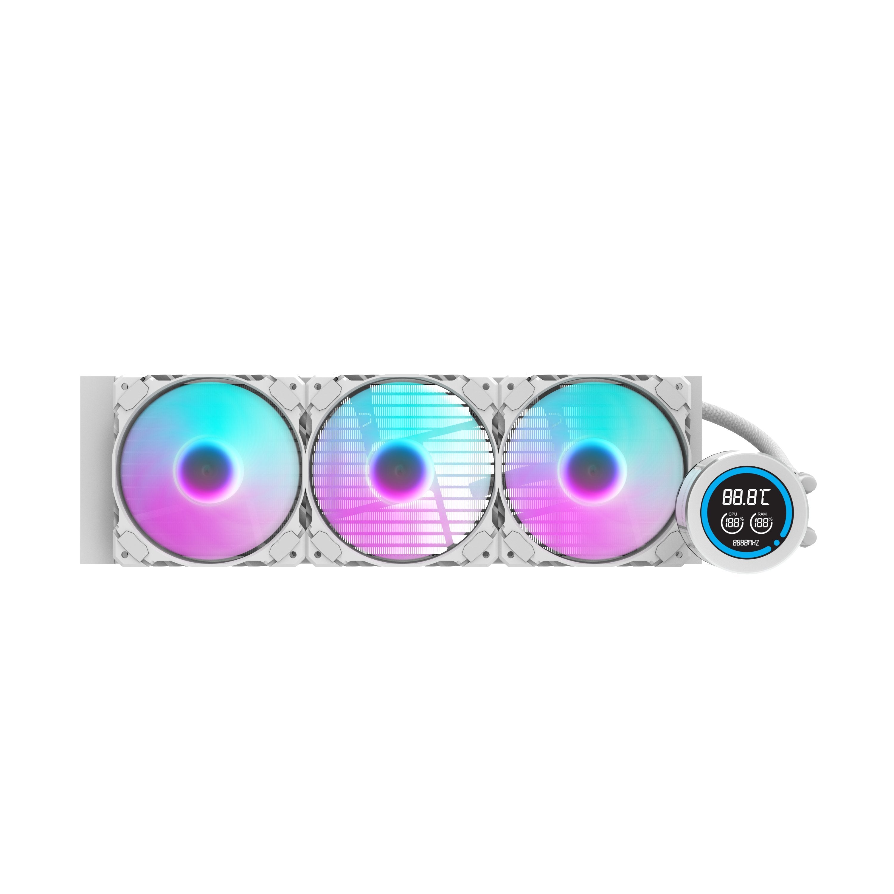 EAN 4711527004544 - darkFlash DW-DN360D-W-ES1 sistema de refrigeración para ordenador Carcasa del ordenador Sistema de refrig imagen 2
