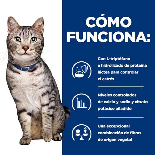 Comida Seca Para Gatos Hill'S Feline C/D Urinary Stress + Metabolic 3 Kg