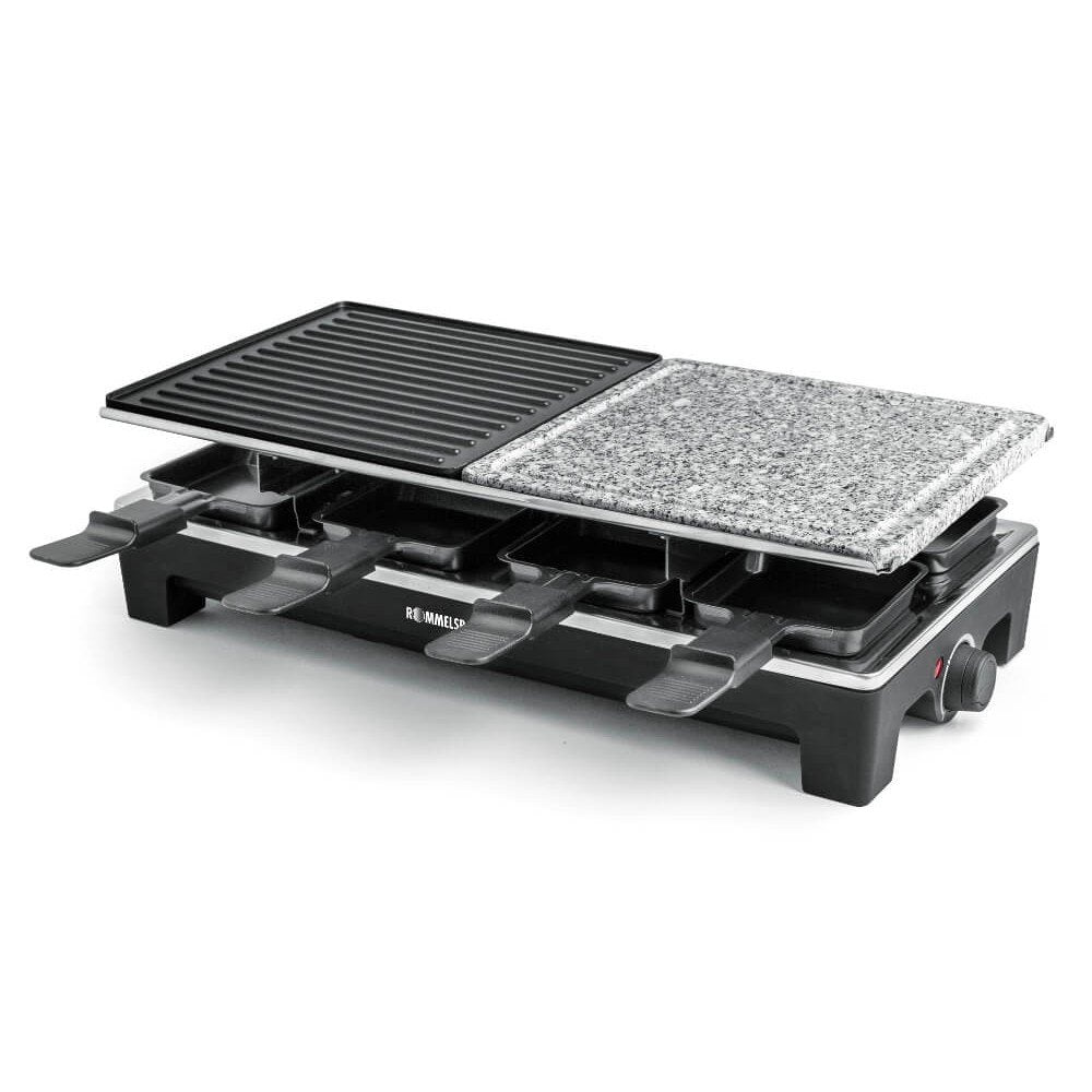 EAN 4001797239600 - Rommelsbacher RCS 1350 parrilla de interior 8 personas(s) 1350 W Negro, Acero inoxidable imagen 3