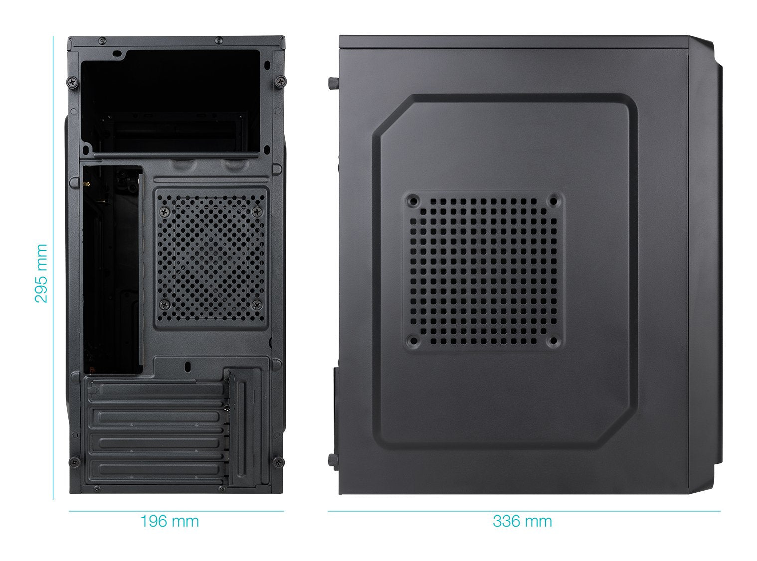 EAN 8433281017238 - TooQ Dodeka Ultra Mini Tower Negro 500 W imagen 2