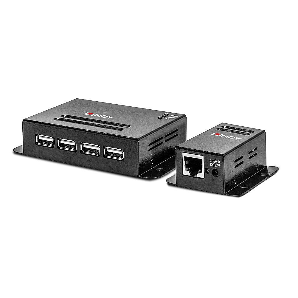 EAN 4002888426817 - Lindy 42681 ampliador de red Transmisor y receptor de red Negro imagen 5