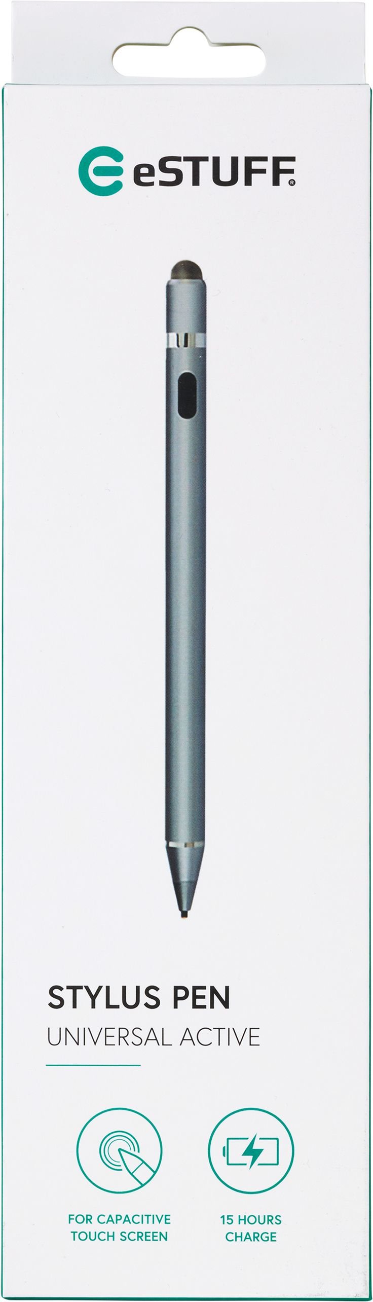 EAN 5704174537120 - eSTUFF ES689011 lápiz digital 15 g Gris imagen 2