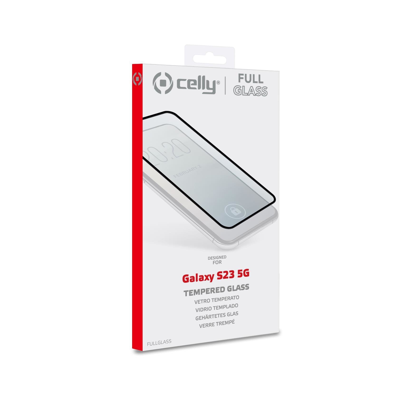 Celly Full Glass Protector De Pantalla Samsung Galaxy S23 5g 1 Pieza(S)
