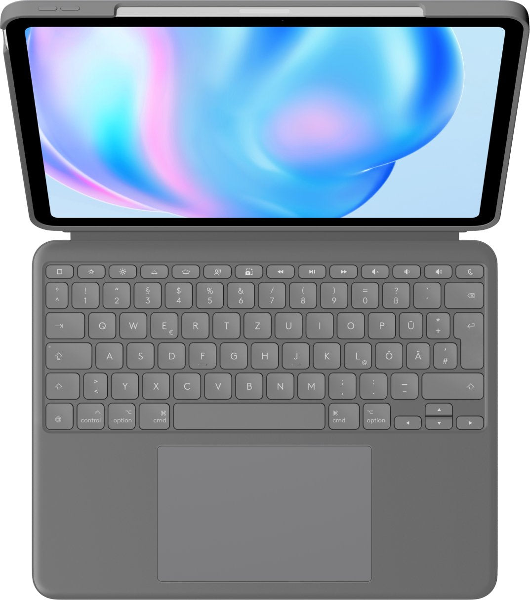 EAN 5099206121904 - Logitech Combo Touch QWERTZ Alemán Smart Connector Gris imagen 2