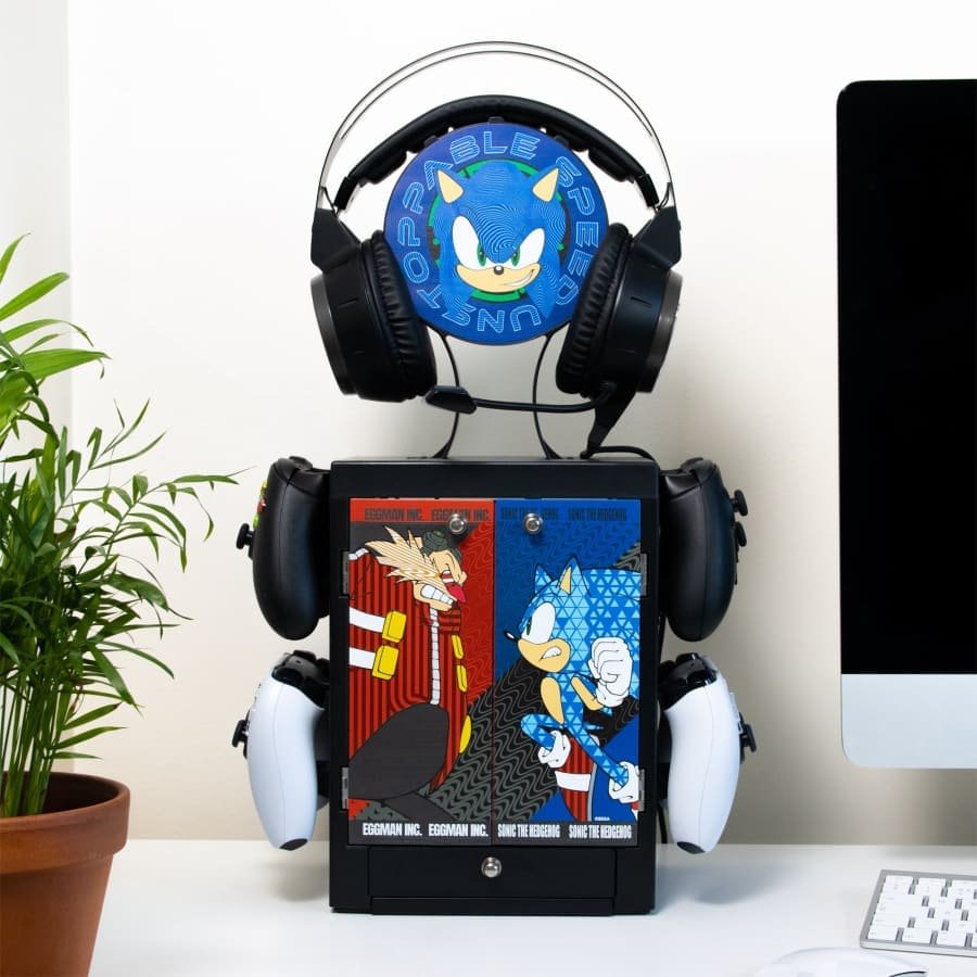 Soporte Para Accesorios De Taquilla Para Juegos Sega - Sonic The Hedgehog