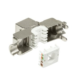 Logilink Conector Keystone Metal Cat6a Sin Herramientas Nk4003