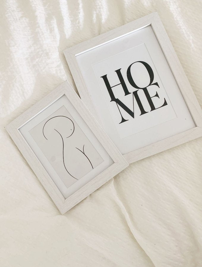 Deknudt S66kf1 P1 30x30 Holz Weiss Mit Passepartout