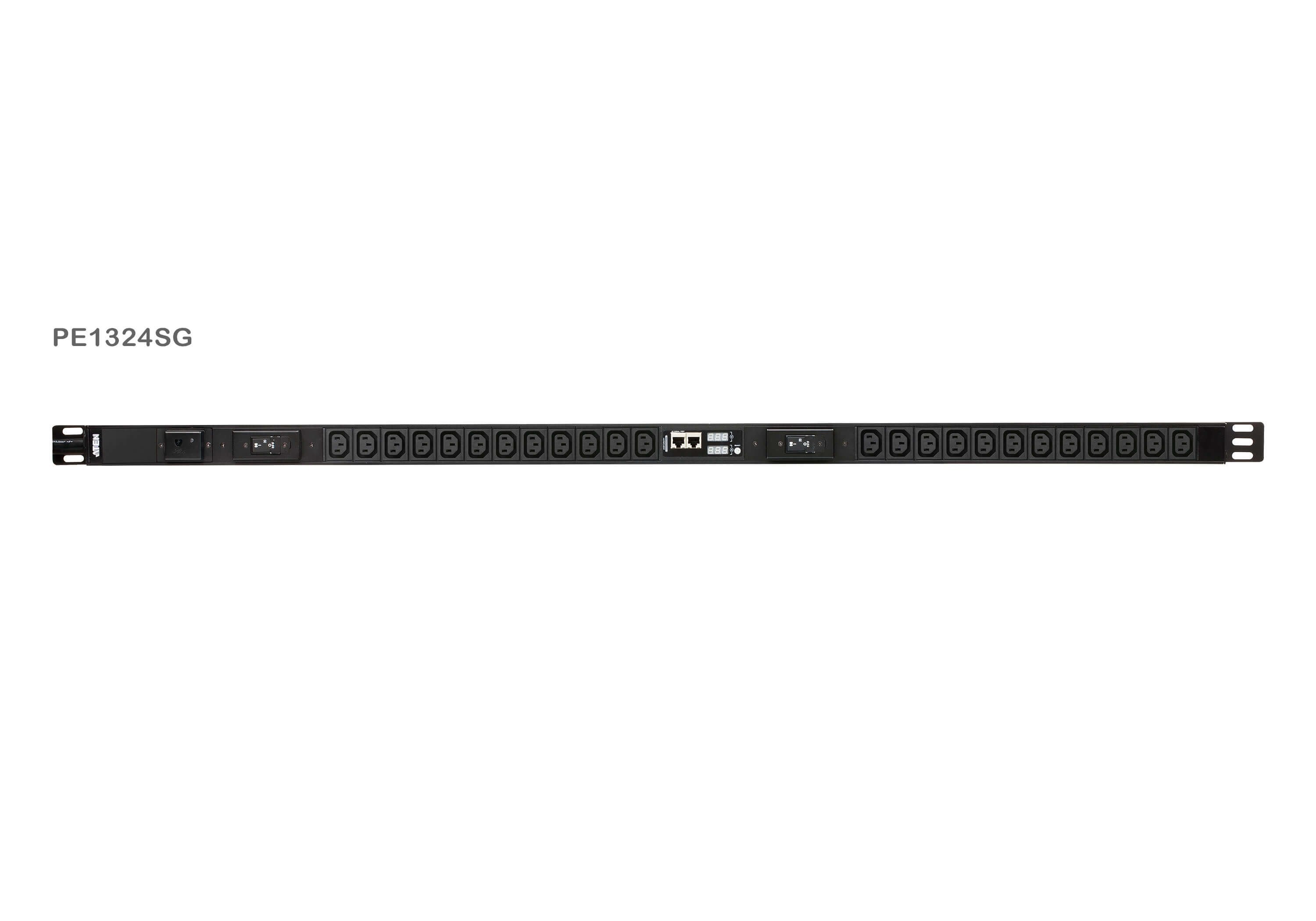 EAN 4710469340925 - ATEN PE1324SG-AT unidad de distribución de energía (PDU) 24 salidas AC Negro imagen 1