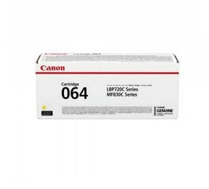 EAN 4549292182491 - Canon 064 cartucho de tóner 1 pieza(s) Original Amarillo imagen 1