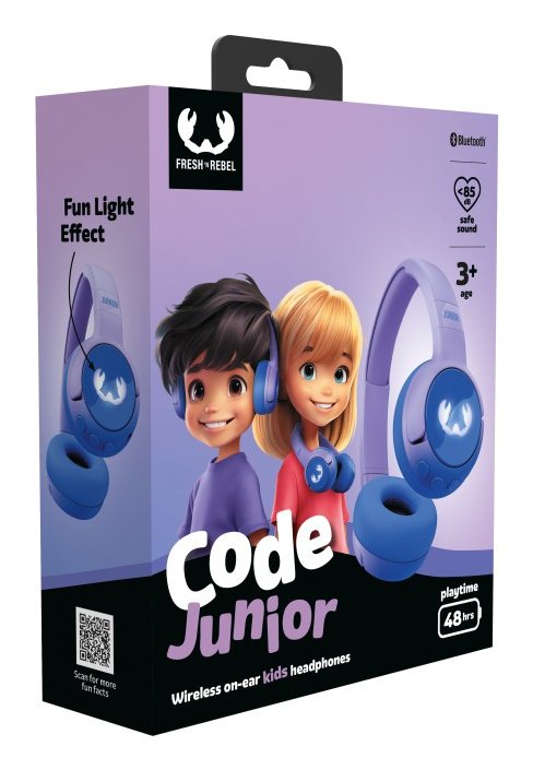 Auriculares Fresh'N Rebel Code Junior Inalambrico Groovy Galaxy