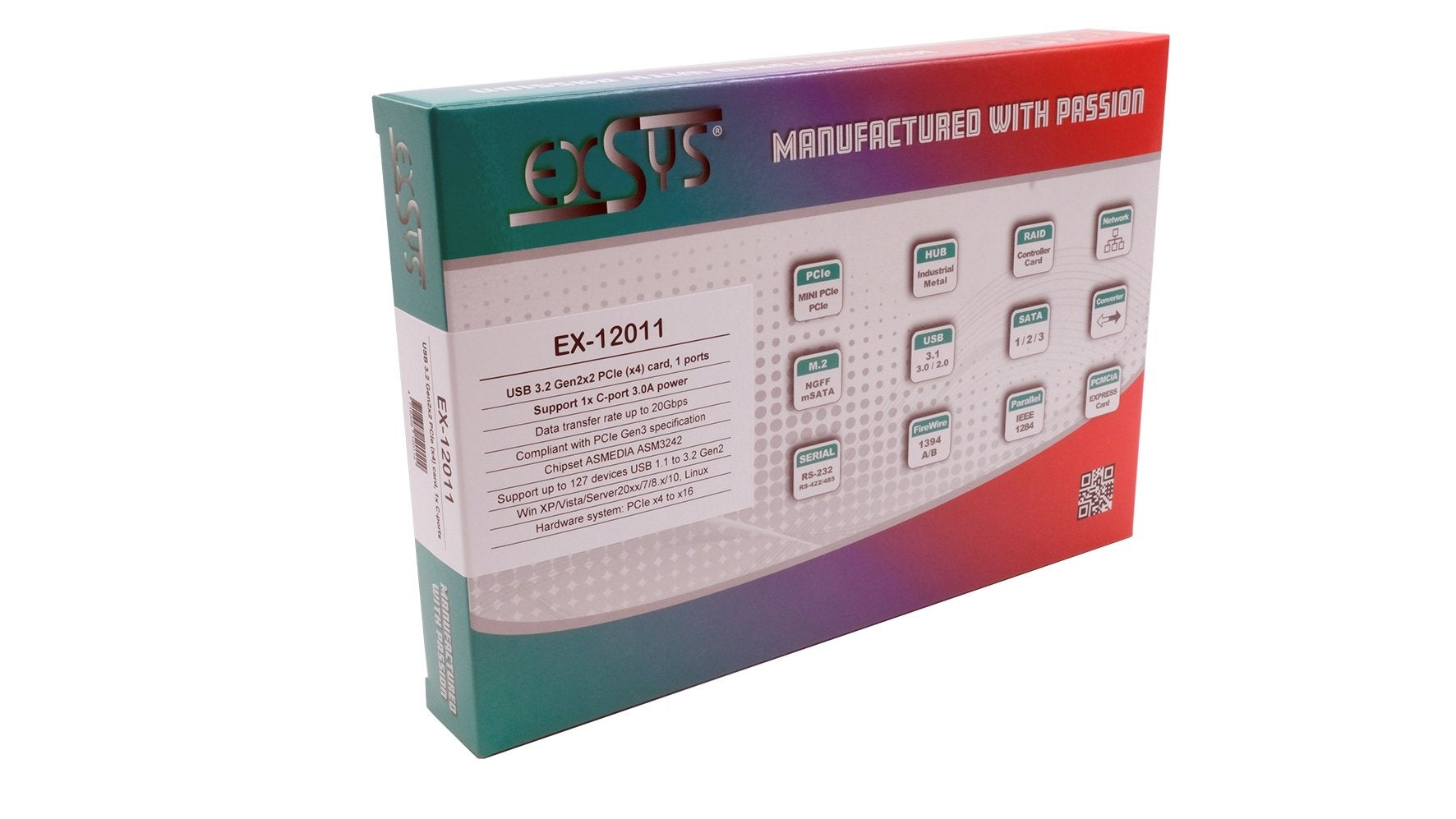 EAN 4718359120114 - EXSYS EX-12011 tarjeta y adaptador de interfaz Interno USB 3.2 Gen 2 (3.1 Gen 2) imagen 4