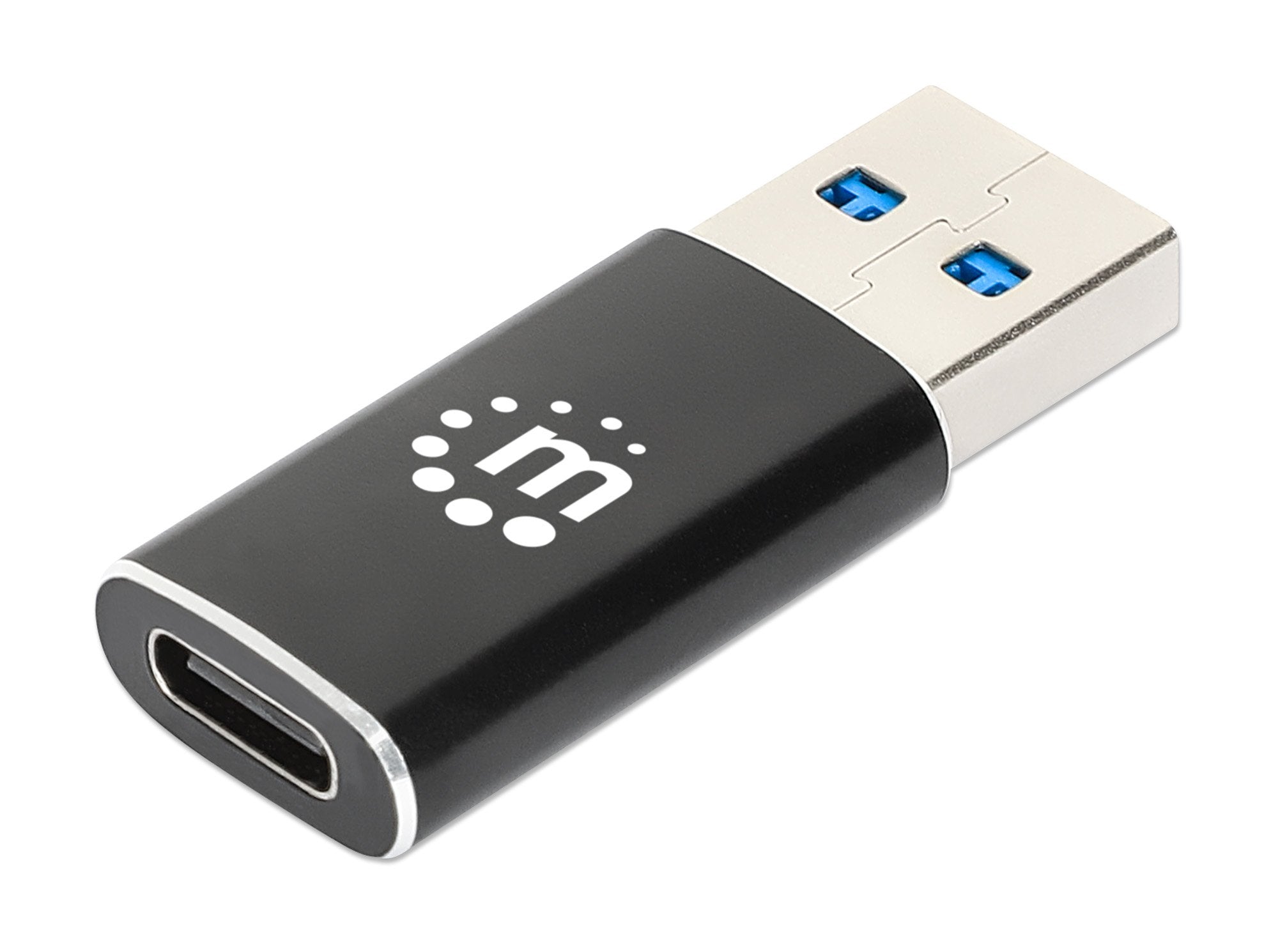 Manhattan Usb-A A Usb-C Adaptador Usb 3.2 Gen 2 10gbps