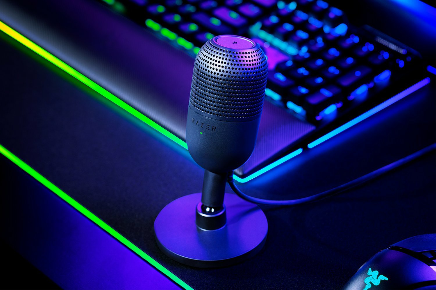 EAN 8887910000380 - Razer Seiren V3 Mini Negro Micrófono de superficie para mesa imagen 4