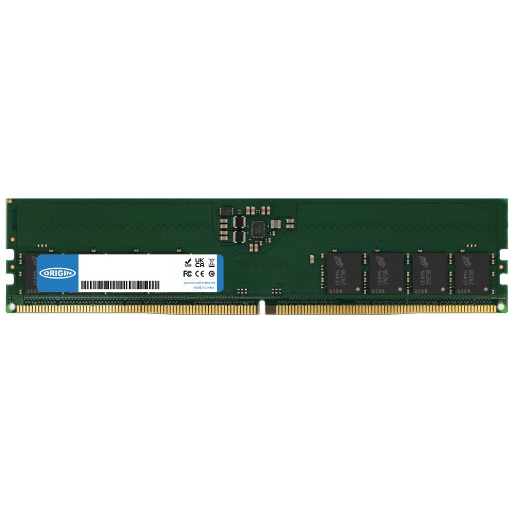 Memoria Origin Storage 32gb 1 X 32 Gb Ddr5 4800mhz 1rx8 Non-Ecc 1.1v