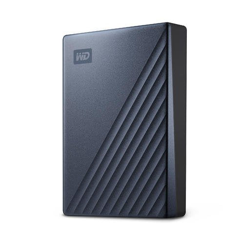 EAN 0718037864051 - Western Digital WDBFTM0040BBL-WESN disco duro externo 4 TB USB Tipo C 3.2 Gen 1 (3.1 Gen 1) Negro, Azul imagen 3