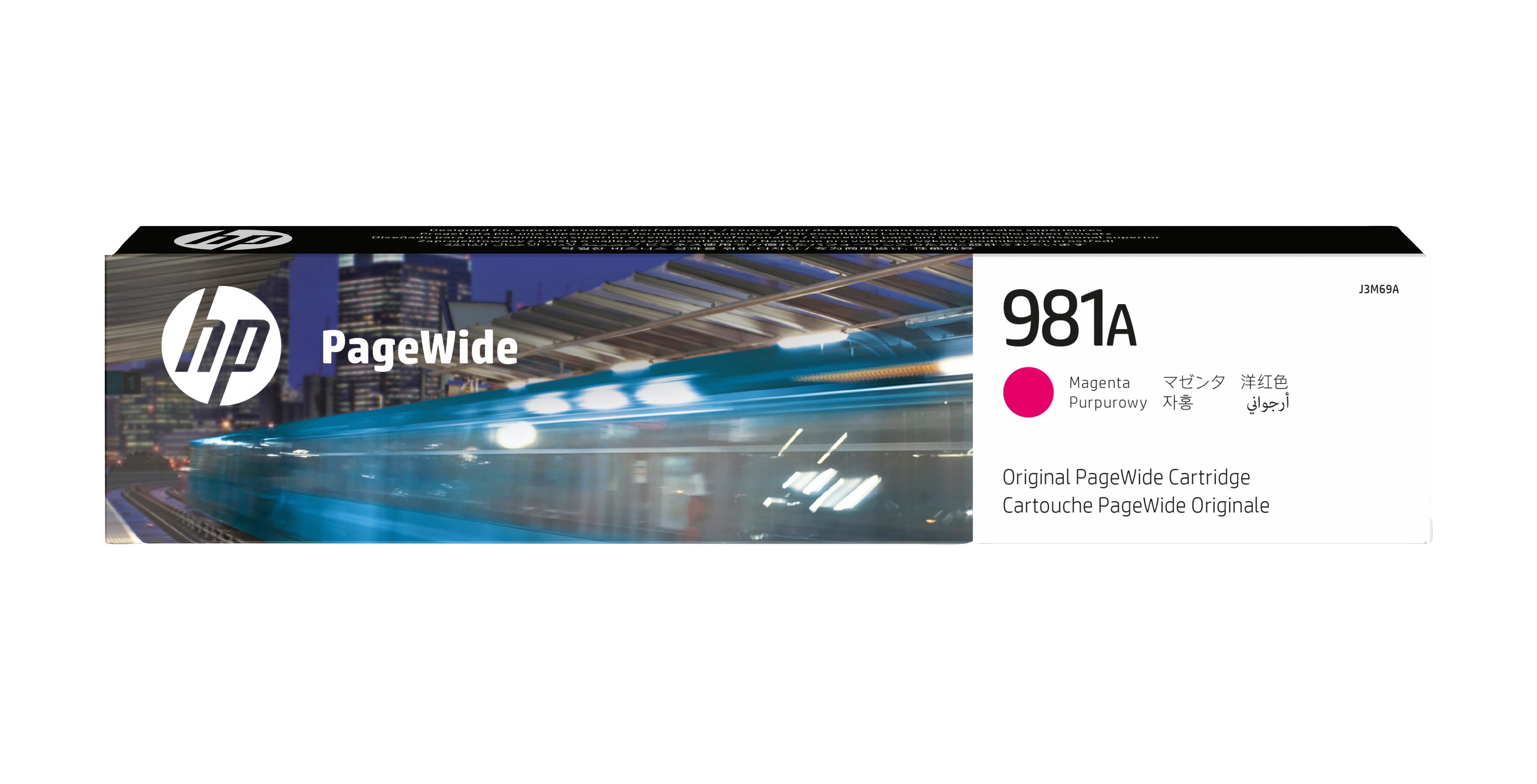 EAN 0888793202074 - HP 981A Magenta Original PageWide Cartridge cartucho de tinta 1 pieza(s) Rendimiento estándar imagen 1