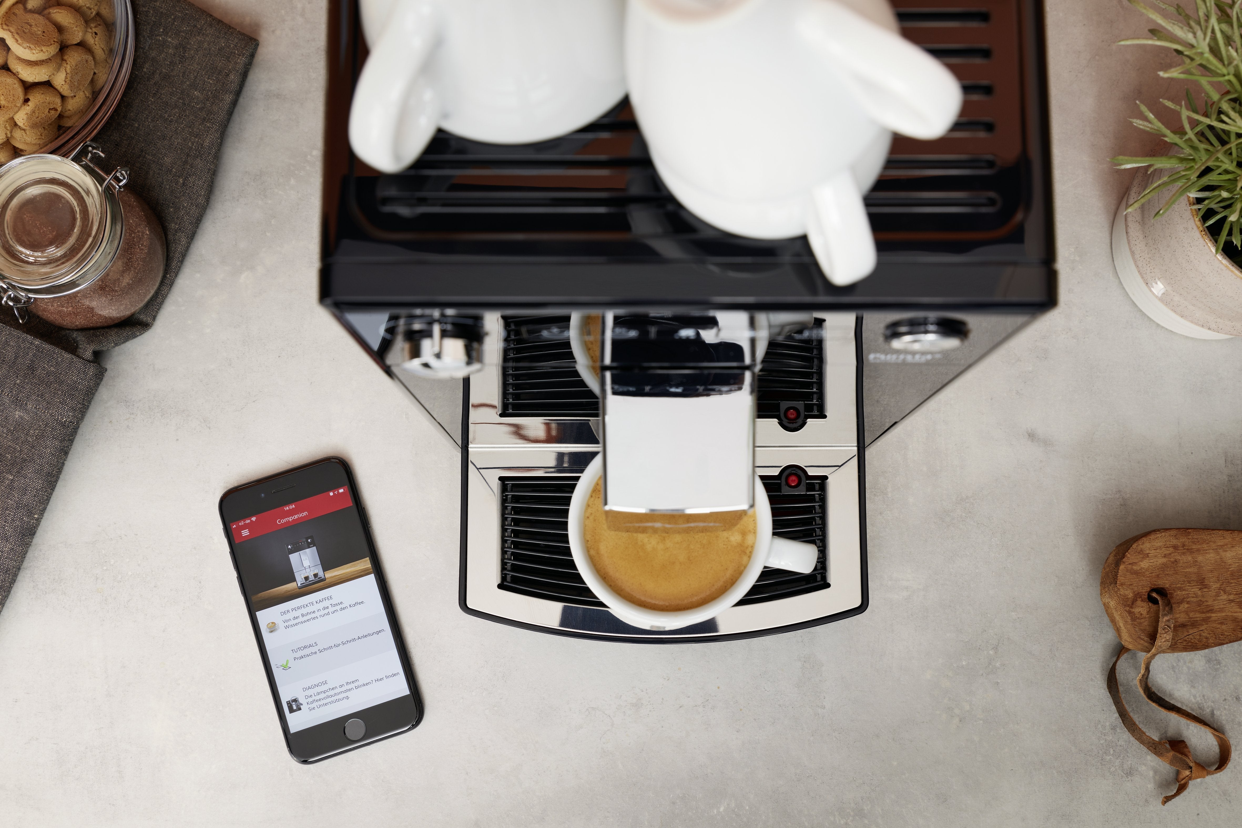 Melitta 6769696 Cafetera Eléctrica Máquina Espresso 1,2 L F23/0-102