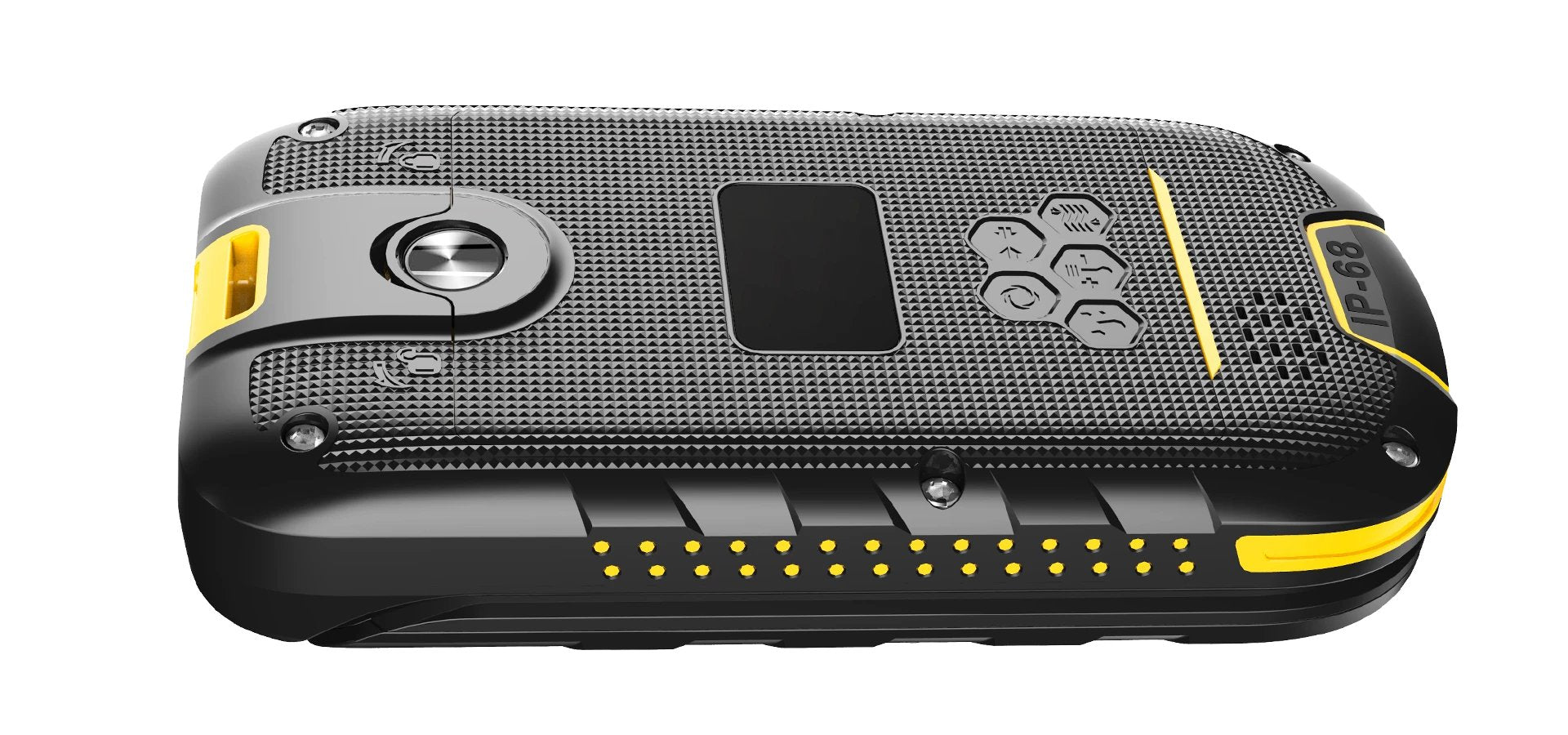 EAN 5902983626176 - HAMMER BOW LTE teléfono móvil 6,1 cm (2.4") Negro, Amarillo Teléfono resistente imagen 3