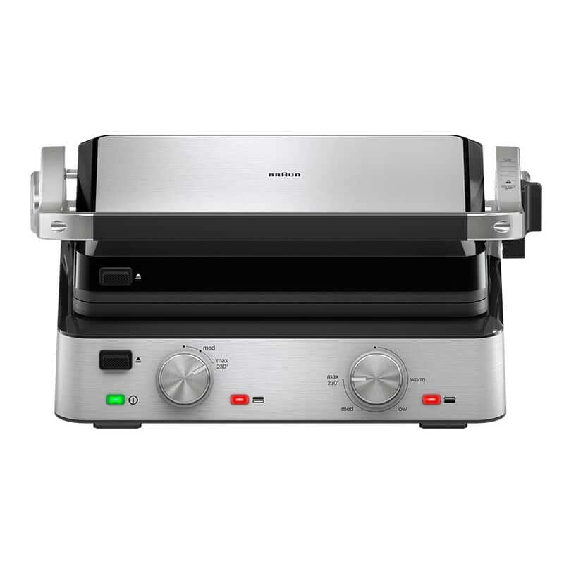 Grill Braun Cg7020 2000w Negro. Inox