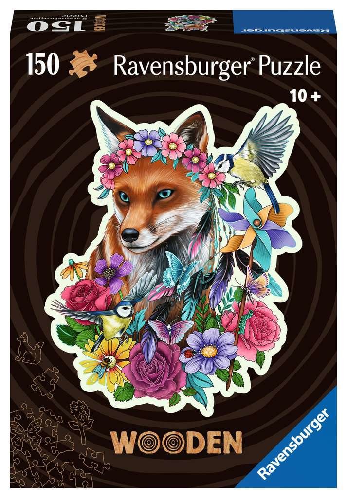 Ravensburger Puzzle De Madera Zorro Colorido (150 Piezas) 17512