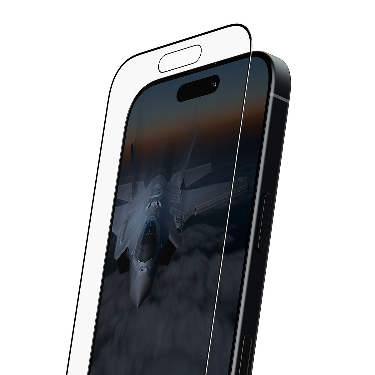 EAN 5715685026591 - PanzerGlass ® Stealth Screen Protector w. Black Frame iPhone 17 | iPhone 16 Pro | Ultra-Wide Fit w. Fastf imagen 1