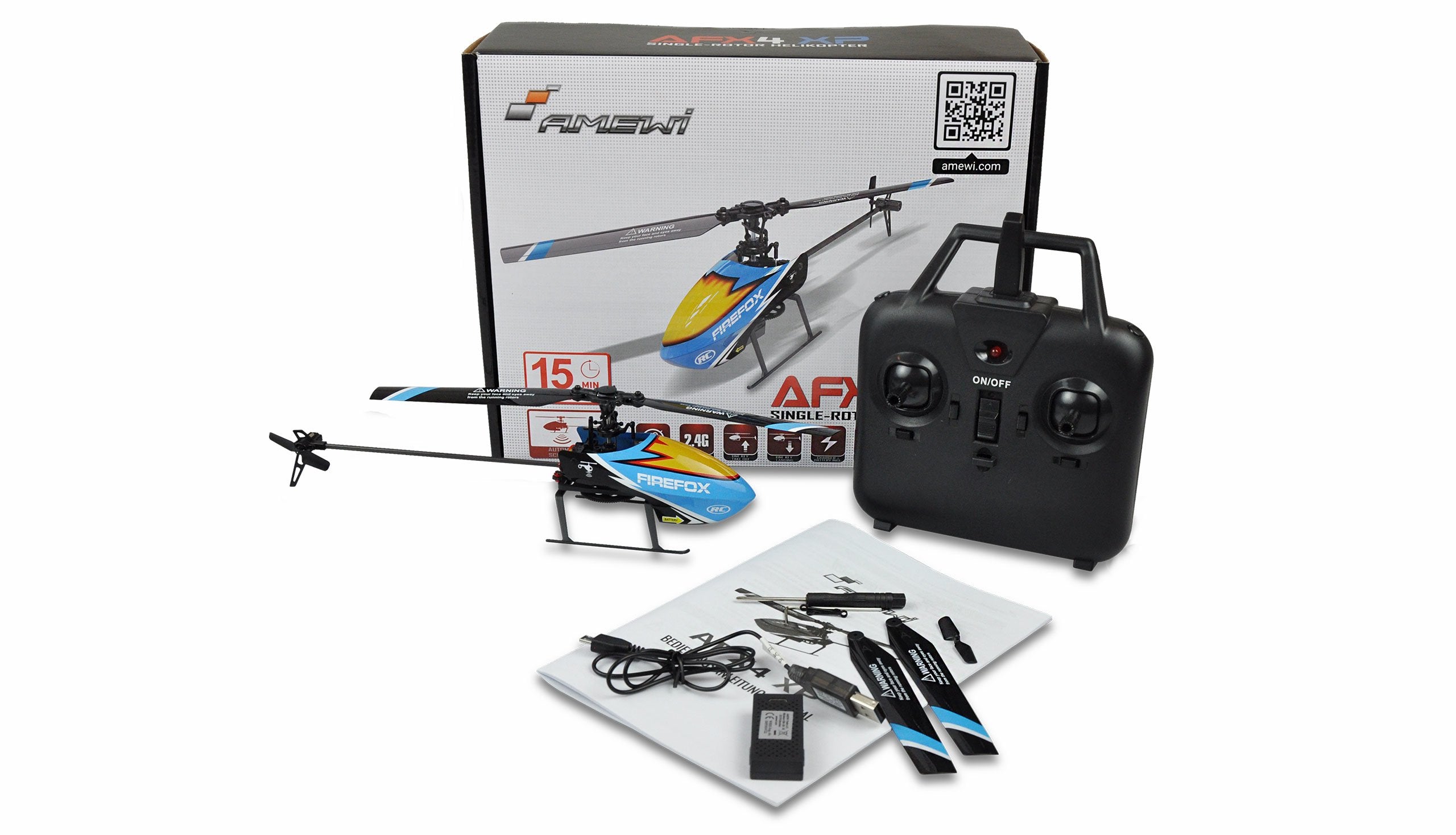 EAN 4260677953290 - Amewi AFX4 XP modelo controlado por radio Helicóptero Motor eléctrico imagen 2