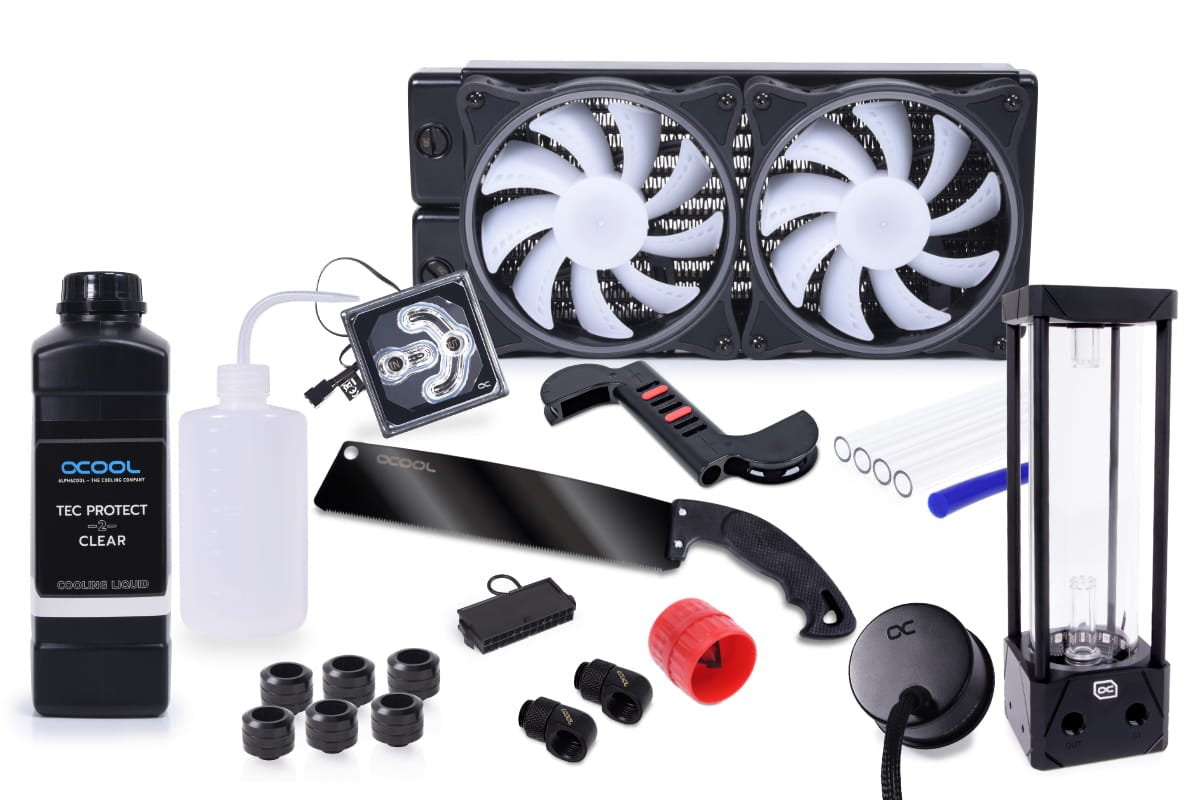 Refrigeración Liquida Alphacool Core Hurrican 240 Mm Xt45 Set