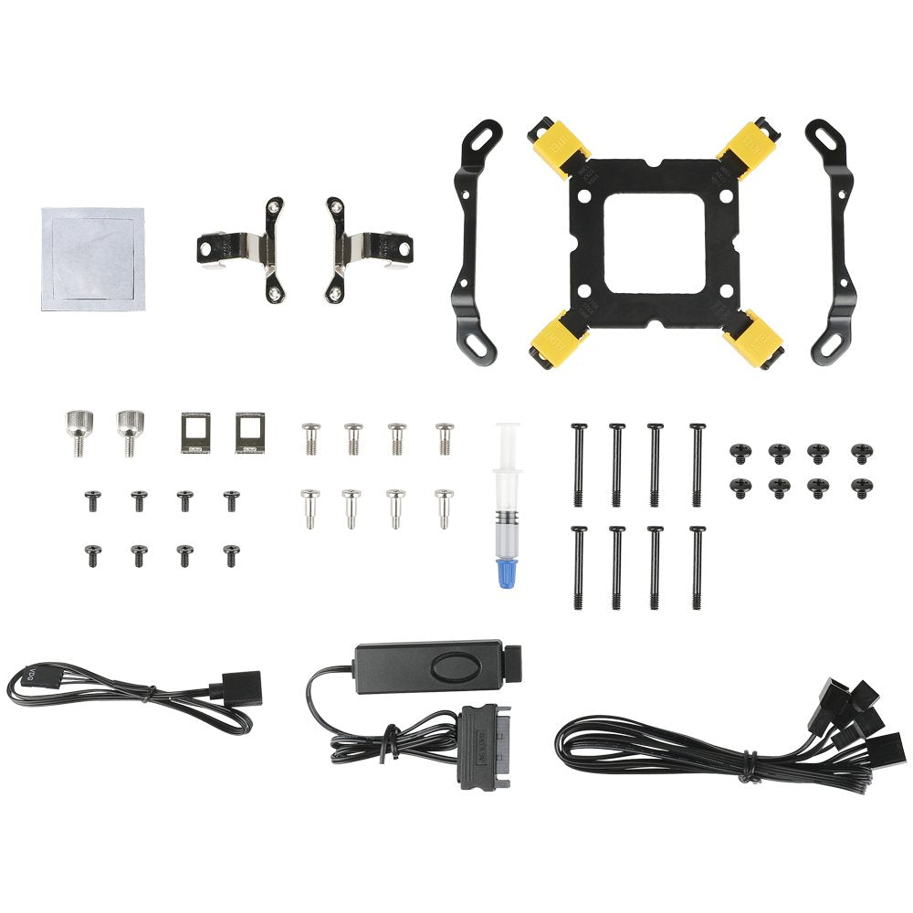 EAN 4719867046910 - Azza LCAZ-240C-ARGB sistema de refrigeración para ordenador Procesador Kit de refrigeración líquida 12 cm imagen 3