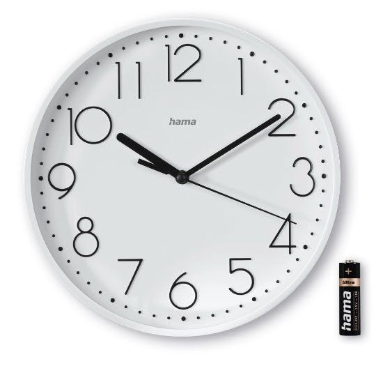 EAN 4047443517555 - Hama Salina Reloj de cuarzo Alrededor Blanco imagen 4