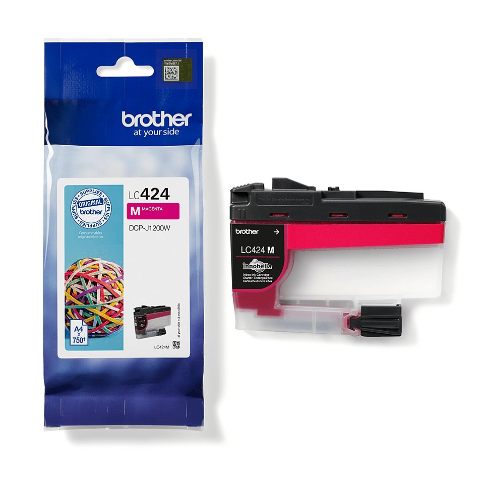 Tinta Original Brother Lc424m Magenta