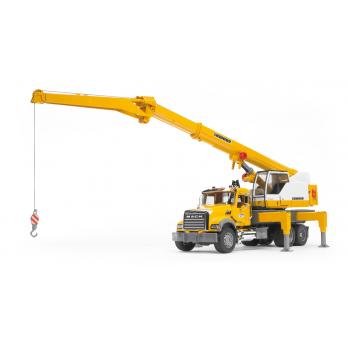 EAN 4001702028183 - BRUDER MACK Granite Liebherr crane truck imagen 2