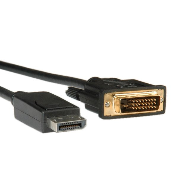 EAN 7611990129799 - ROLINE 11.04.5774 adaptador de cable de vídeo 5 m DisplayPort DVI Negro imagen 1
