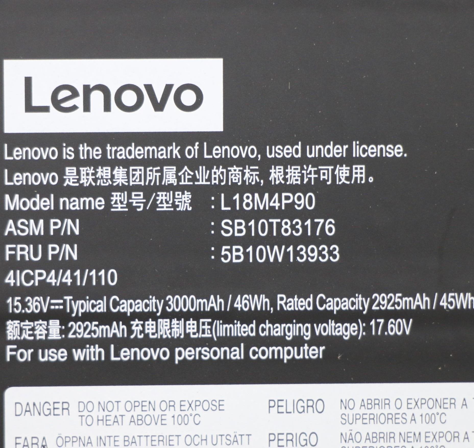 EAN 5704174593027 - Lenovo 5B10W13933 refacción para laptop Batería imagen 5