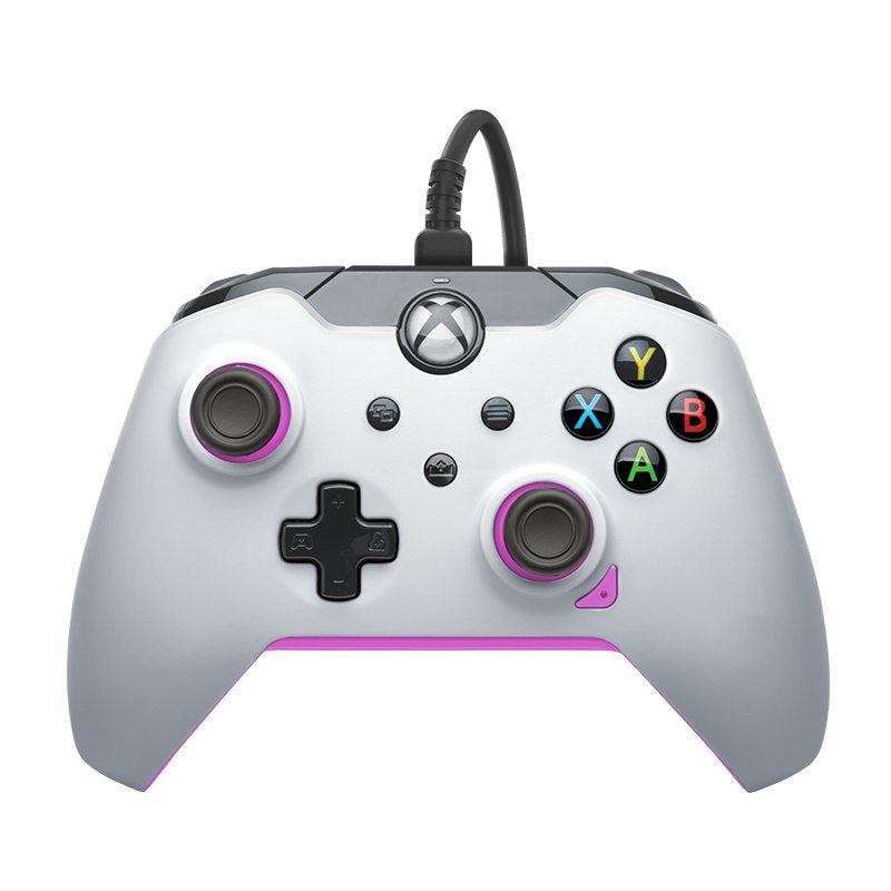 Pdp Mando Con Cable Fuse White Para Xbox Series X S One Pc