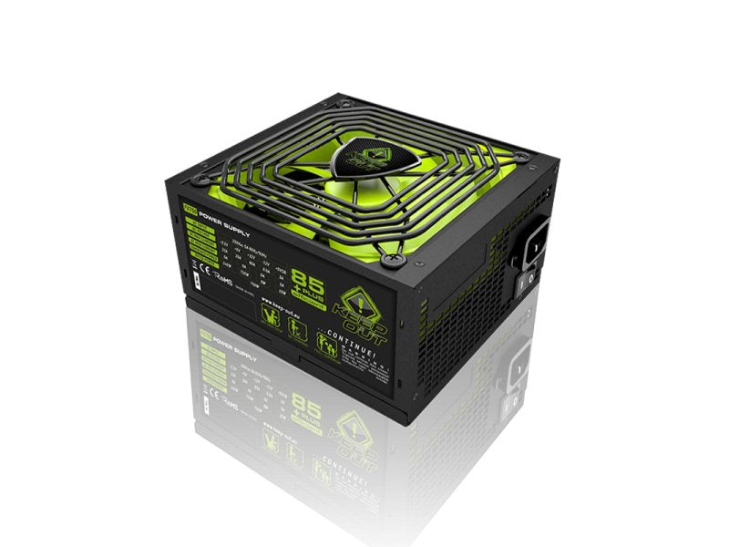 Fuente De Alimentación Keepout Gaming Fx700b 700w, Eficiencia Energetica 85+, Pfc Activo, Vent. 14x14cm, >14db. Apfc - Erp/Eup