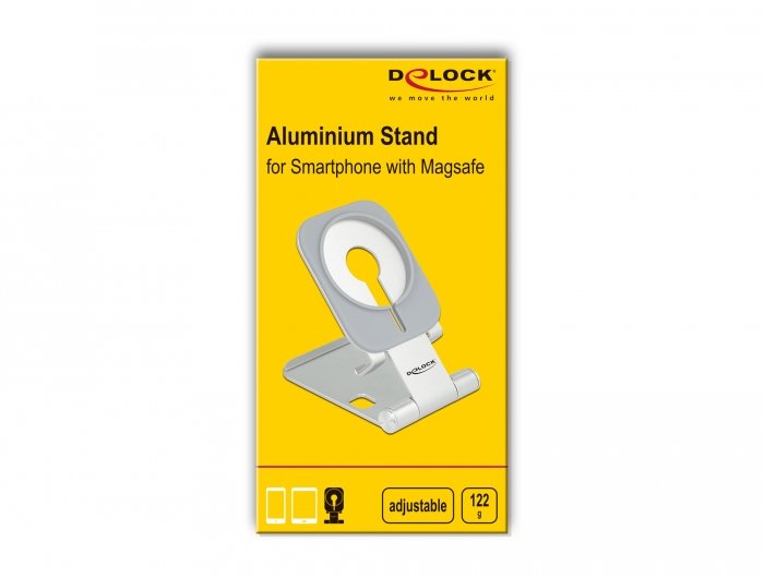 Smartphone Standhalterung Verstellbar Für Magsafe Aluminium
