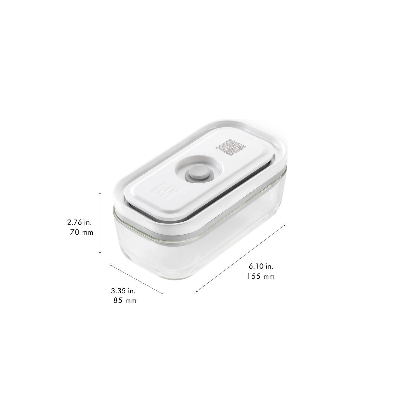 Juego De 3 Recipientes De Vidrio Zwilling Fresh & Save 36803-003-0