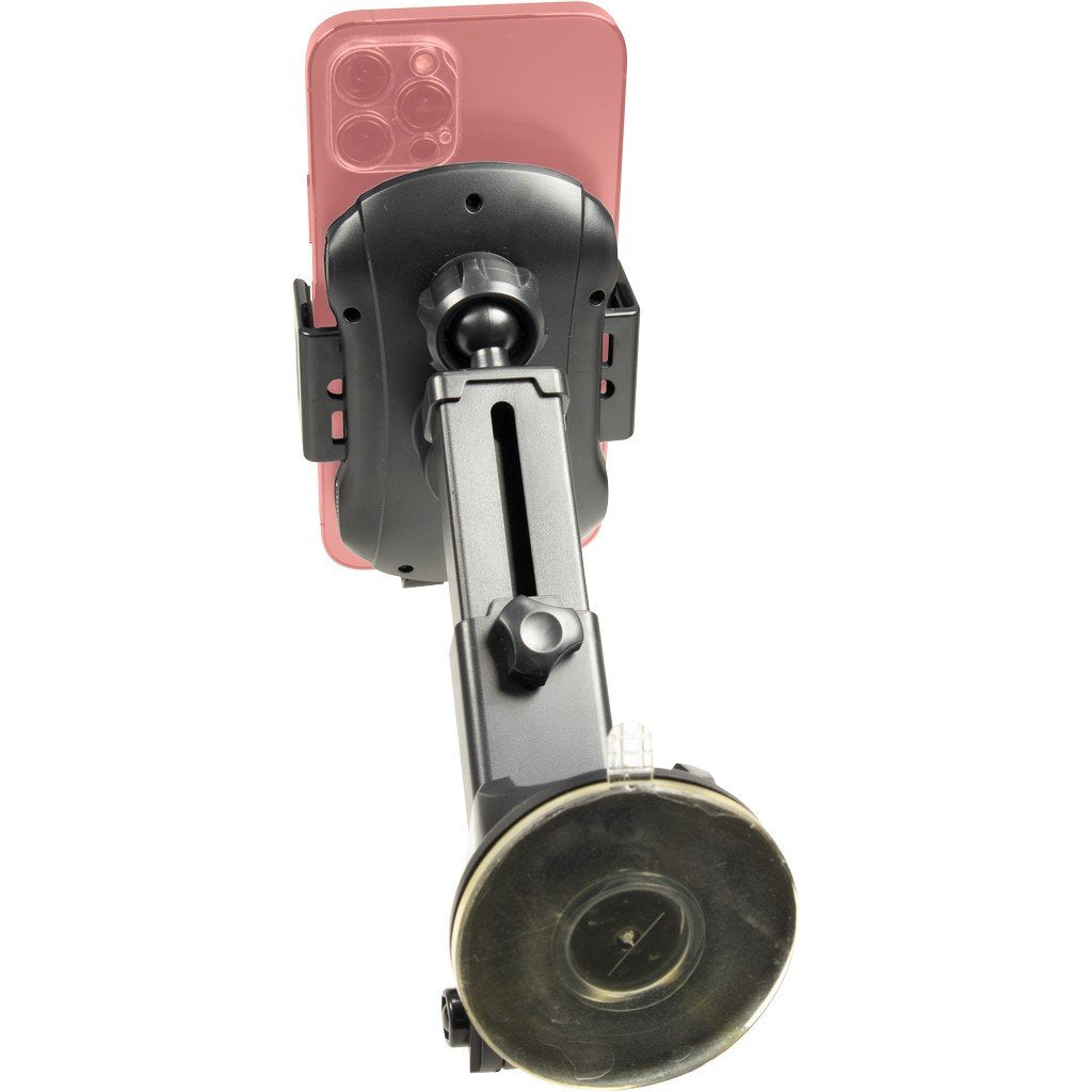 Inter-Tech Mth-100-10w Qi Cargador Inalámbrico Rápido Para Coche, Negro