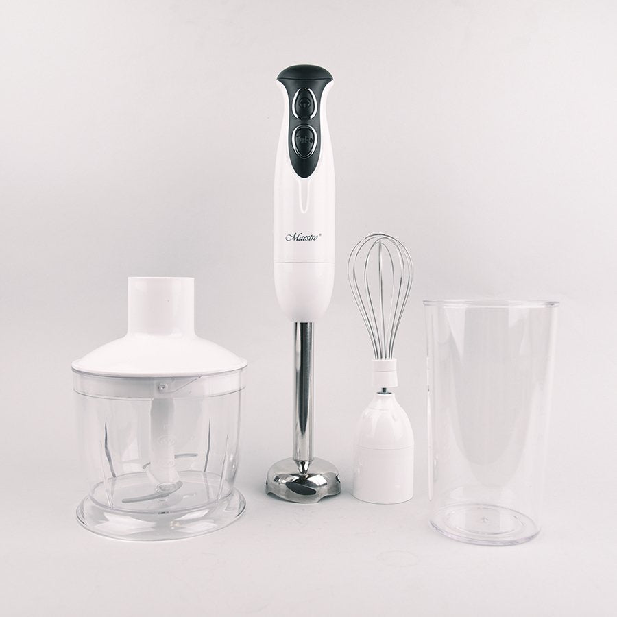 EAN 4820096554937 - Feel Maestro MR562 licuadora Batidora de vaso 300 W Negro, Blanco imagen 4