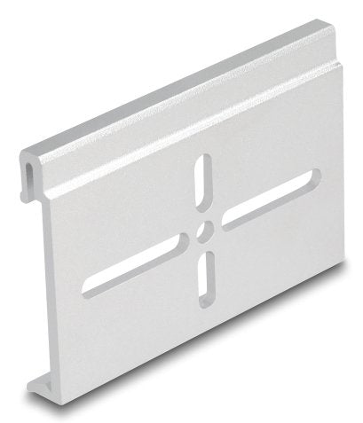 Aluminium Montageclip Für Hutschiene 70,0 X 47,8 Mm Silber